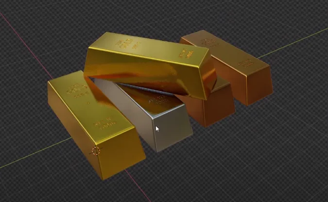 How To Add Creat Gold Material In Blender