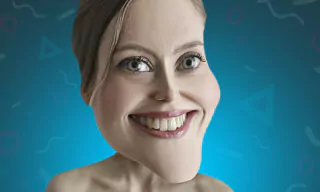 Transforming a Photo into a Caricature Using Photoshop's Liquify Feature