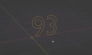 How To Make A Count Animation With Blender